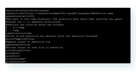 Fill out two fields in automation agent