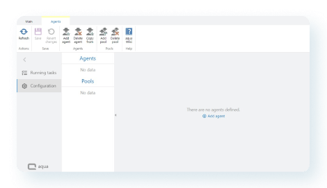 Open aqua’s automation manager